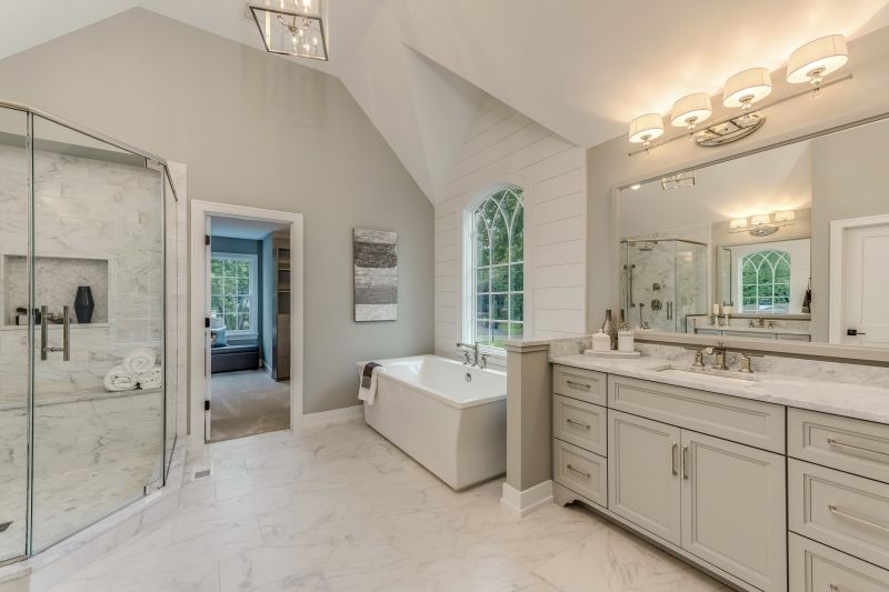Spacious Master Bathroom